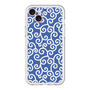 スリムプロテクションプレミアムケース［ 唐草模様 - Blue ］