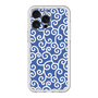 スリムプロテクションプレミアムケース［ 唐草模様 - Blue ］