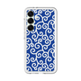 スリムプロテクションプレミアムケース［ 唐草模様 - Blue ］