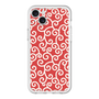 スリムプロテクションプレミアムケース［ 唐草模様 - Red ］