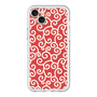 スリムプロテクションプレミアムケース［ 唐草模様 - Red ］