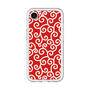 スリムプロテクションプレミアムケース［ 唐草模様 - Red ］