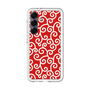 スリムプロテクションプレミアムケース［ 唐草模様 - Red ］
