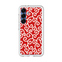 スリムプロテクションプレミアムケース［ 唐草模様 - Red ］