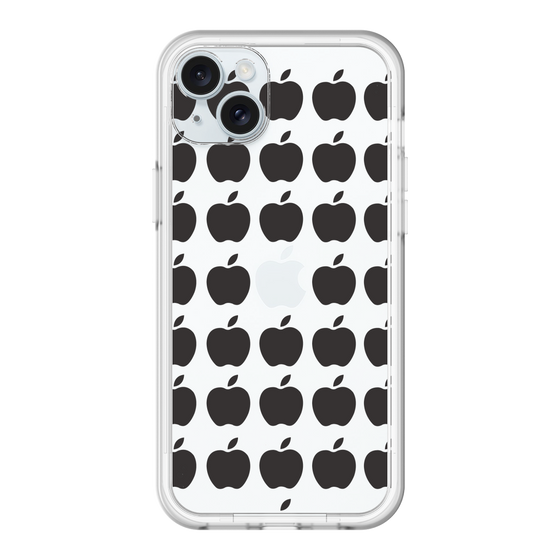 スリムプロテクションプレミアムケース［ Apple - Black ］
