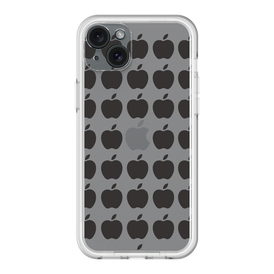 スリムプロテクションプレミアムケース［ Apple - Black ］