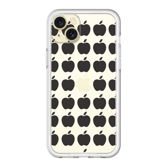 スリムプロテクションプレミアムケース［ Apple - Black ］
