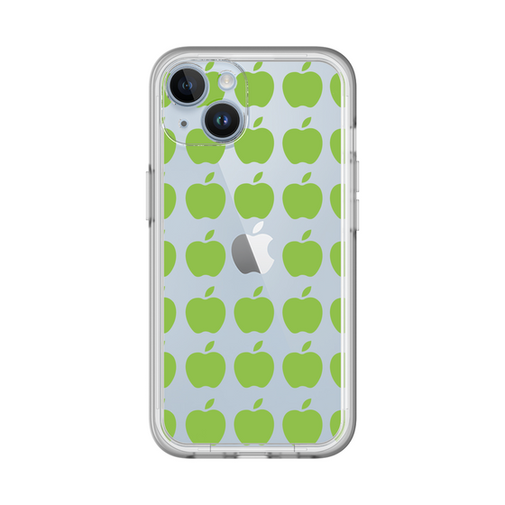 スリムプロテクションプレミアムケース［ Apple - Green ］