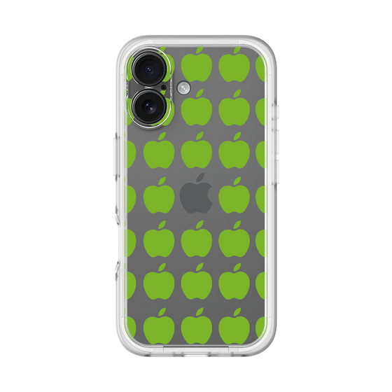 スリムプロテクションプレミアムケース［ Apple - Green ］