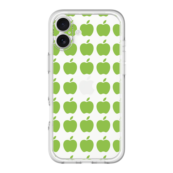 スリムプロテクションプレミアムケース［ Apple - Green ］