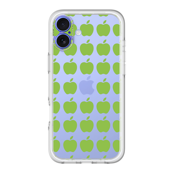 スリムプロテクションプレミアムケース［ Apple - Green ］