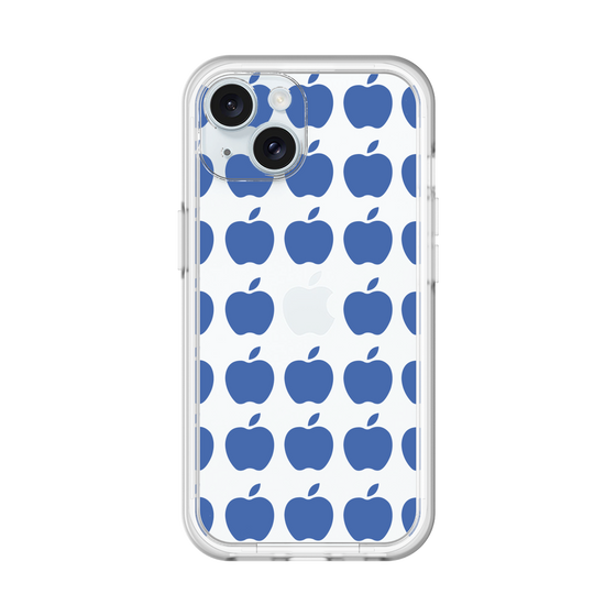 スリムプロテクションプレミアムケース［ Apple - Blue ］