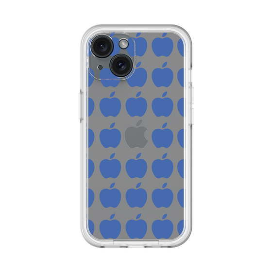 スリムプロテクションプレミアムケース［ Apple - Blue ］