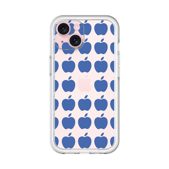 スリムプロテクションプレミアムケース［ Apple - Blue ］