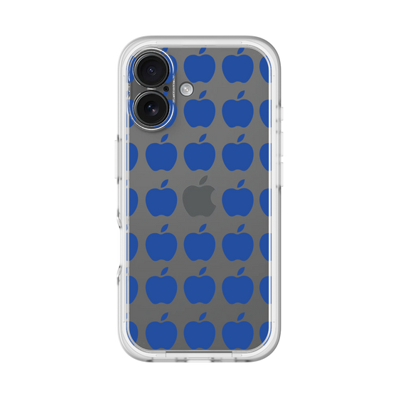 スリムプロテクションプレミアムケース［ Apple - Blue ］