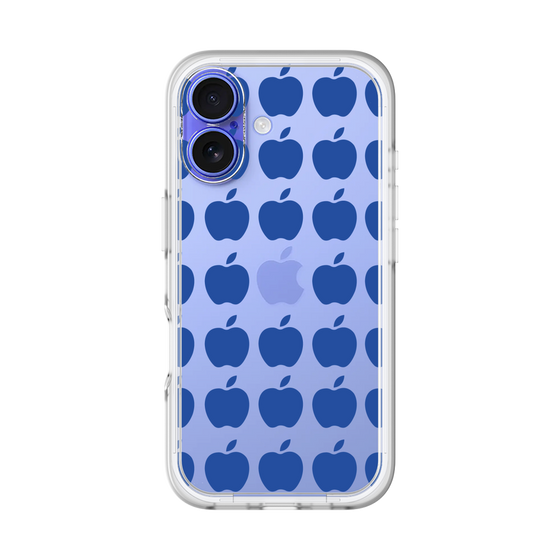 スリムプロテクションプレミアムケース［ Apple - Blue ］