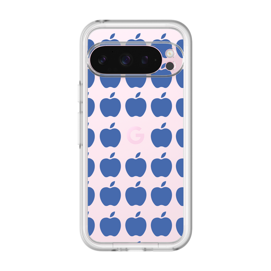 スリムプロテクションプレミアムケース［ Apple - Blue ］