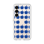スリムプロテクションプレミアムケース［ Apple - Blue ］