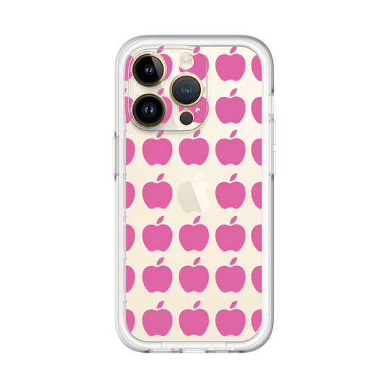 スリムプロテクションプレミアムケース［ Apple - Pink ］