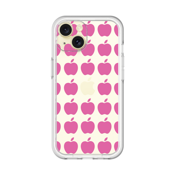 スリムプロテクションプレミアムケース［ Apple - Pink ］