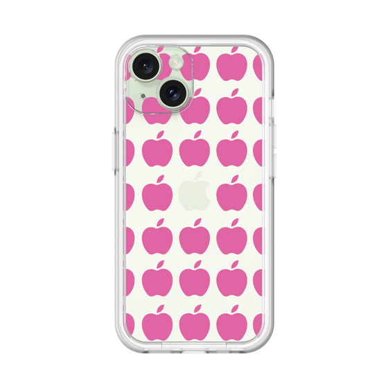 スリムプロテクションプレミアムケース［ Apple - Pink ］