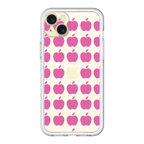 スリムプロテクションプレミアムケース［ Apple - Pink ］