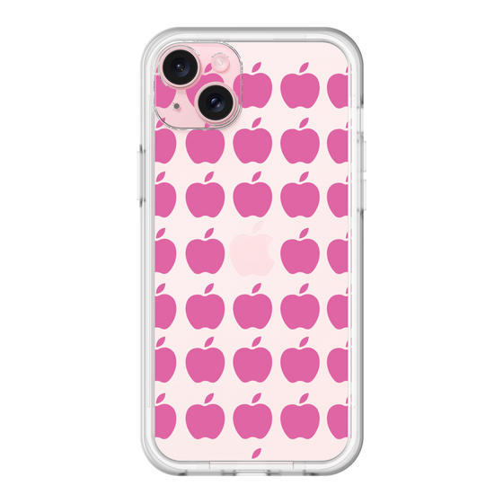 スリムプロテクションプレミアムケース［ Apple - Pink ］