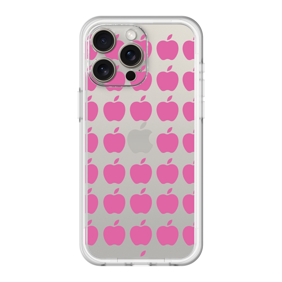 スリムプロテクションプレミアムケース［ Apple - Pink ］