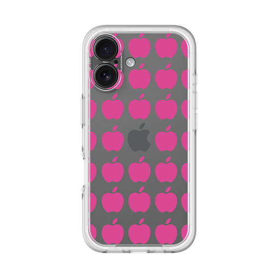 スリムプロテクションプレミアムケース［ Apple - Pink ］