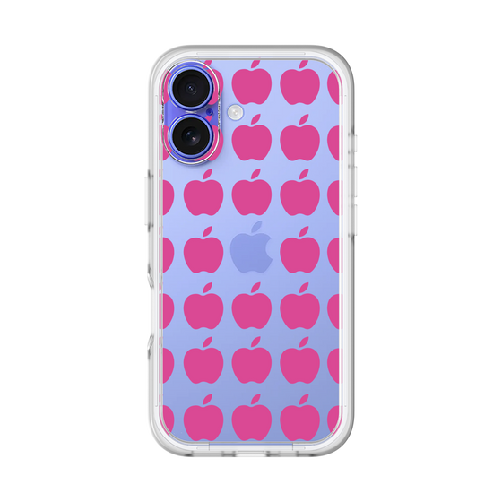 スリムプロテクションプレミアムケース［ Apple - Pink ］