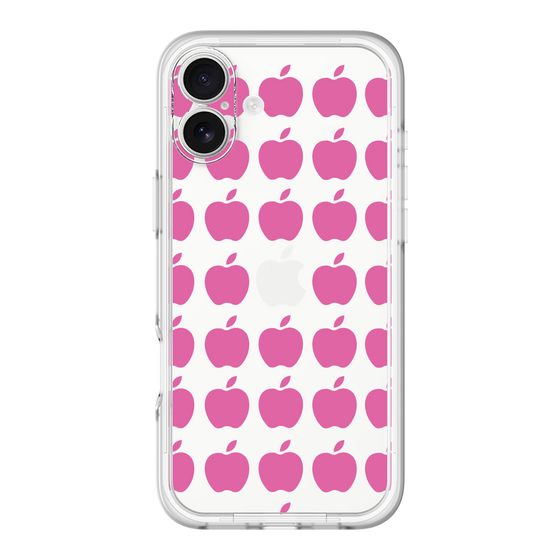 スリムプロテクションプレミアムケース［ Apple - Pink ］