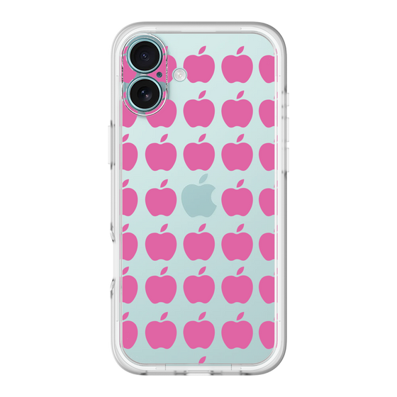 スリムプロテクションプレミアムケース［ Apple - Pink ］