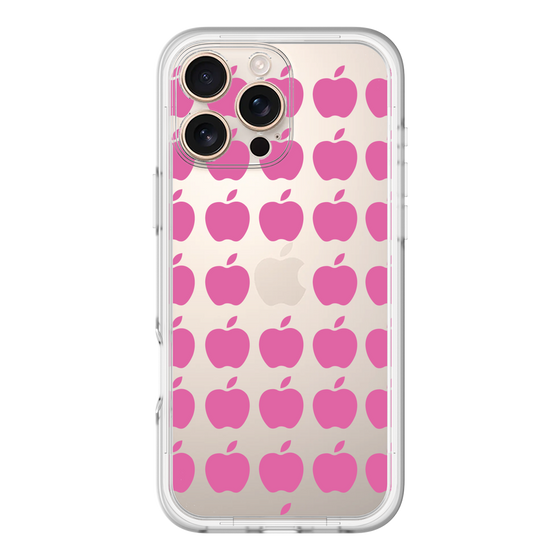 スリムプロテクションプレミアムケース［ Apple - Pink ］