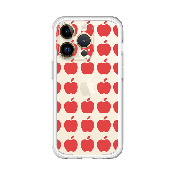 スリムプロテクションプレミアムケース［ Apple - Red ］