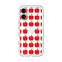 スリムプロテクションプレミアムケース［ Apple - Red ］