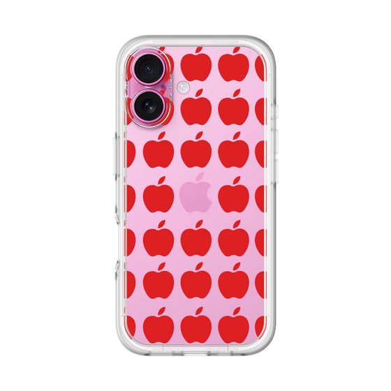 スリムプロテクションプレミアムケース［ Apple - Red ］