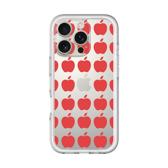 スリムプロテクションプレミアムケース［ Apple - Red ］