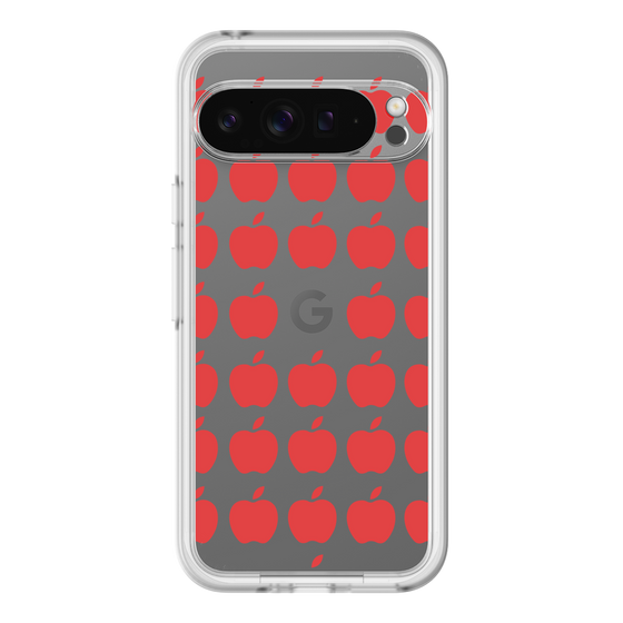 スリムプロテクションプレミアムケース［ Apple - Red ］