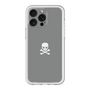 スリムプロテクションプレミアムケース［ スカル - Gray ］