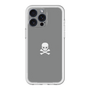 スリムプロテクションプレミアムケース［ スカル - Gray ］