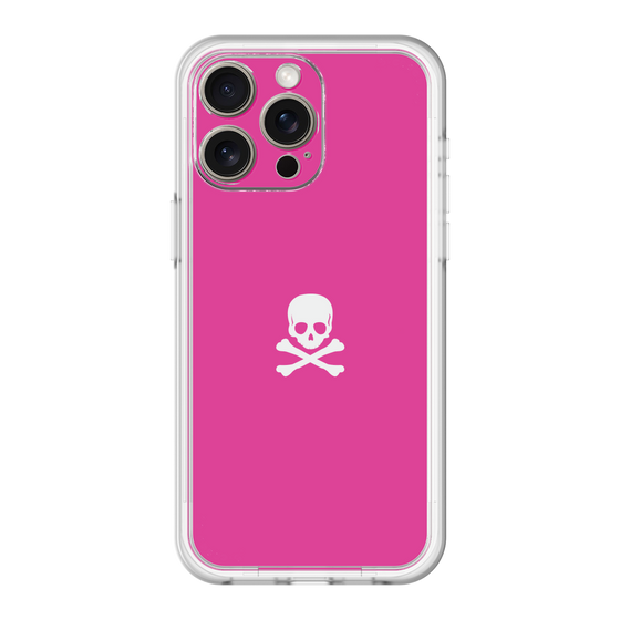スリムプロテクションプレミアムケース［ スカル - Pink ］