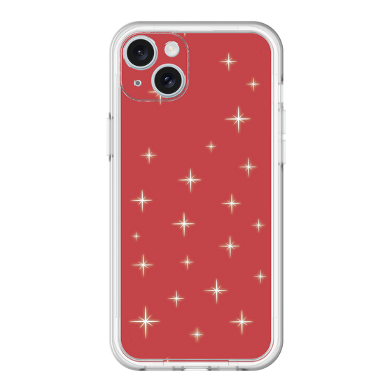 スリムプロテクションプレミアムケース［ Glitter - Red ］
