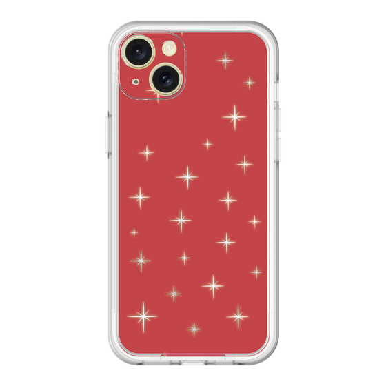 スリムプロテクションプレミアムケース［ Glitter - Red ］