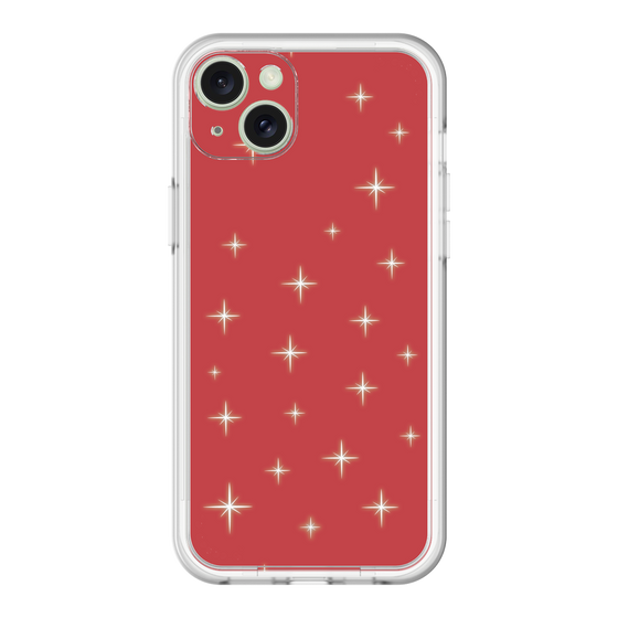 スリムプロテクションプレミアムケース［ Glitter - Red ］
