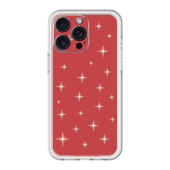 スリムプロテクションプレミアムケース［ Glitter - Red ］