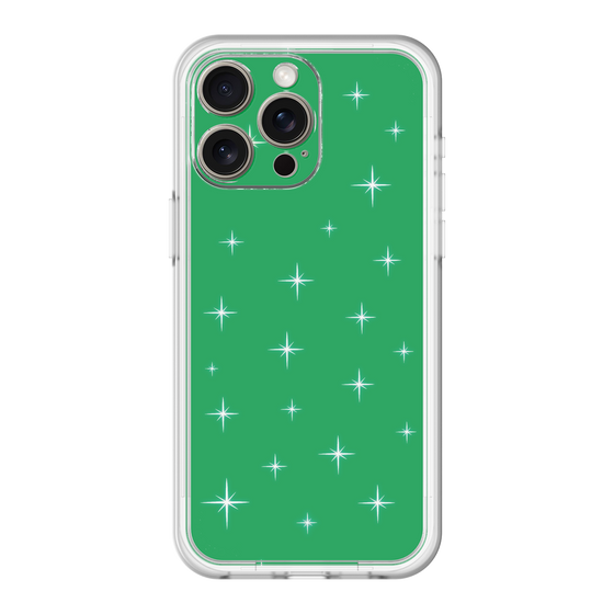 スリムプロテクションプレミアムケース［ Glitter - Green ］