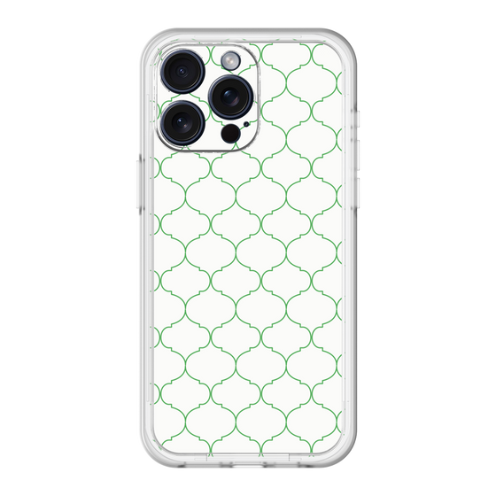 スリムプロテクションプレミアムケース［ Moroccan1 -Green ］