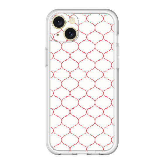 スリムプロテクションプレミアムケース［ Moroccan1 -Red ］