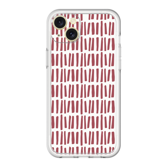 スリムプロテクションプレミアムケース［ Nordic - Red ］