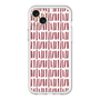 スリムプロテクションプレミアムケース［ Nordic - Red ］